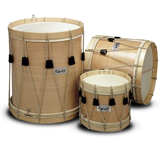 Tabal casteller, el tambor que acompanya la gralla durant les actuacions